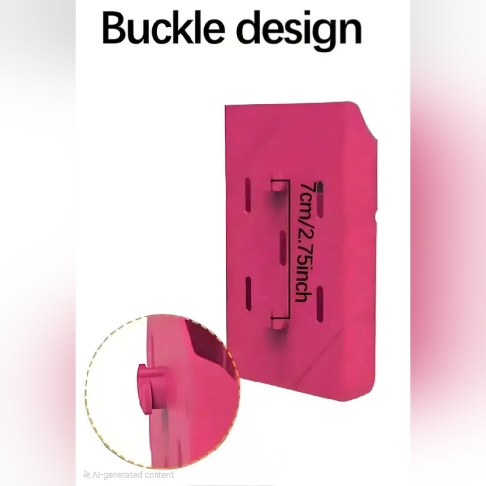 Phone Holder For Silicone Tote- NIP - Picture 4 of 5